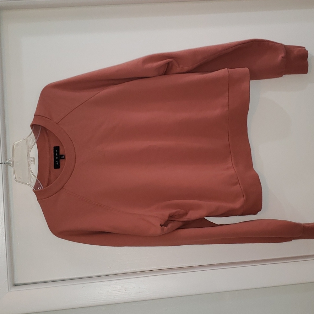 PacSun L.A Hearts Crewneck Sweatshirt Salmon